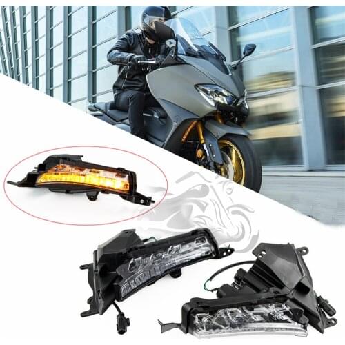 Integrated Front LED Turn Signal Brake Light Fit for YAMAHA T-MAX560 TMAX560 Tech Max 2020 2021 XP 560 TMAX 560