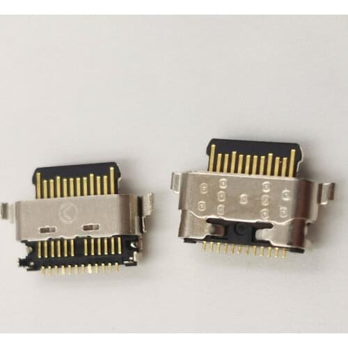 50Pcs USB Charger Charging Dock Port Connector For Motorola Moto P50 XT1970 One Action XT2013 Vision P40 G9 Plus XT2087 Plug