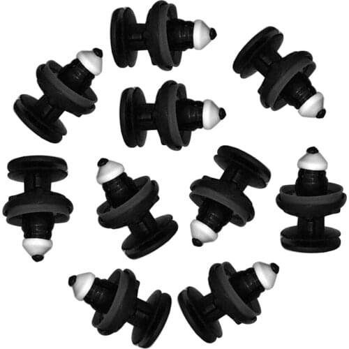 10PCS Car Door Interior Trim Panel Clips For Ford Focus C-MAX 2005 2006 2014 Retainer Fastener Plastic