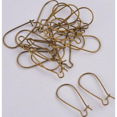 1000pcs Antique Bronze DIY Earring Findings Earrings Clasps Hooks Fittings DIY Jewelry Making Accessories Hook Earwire Jewelry