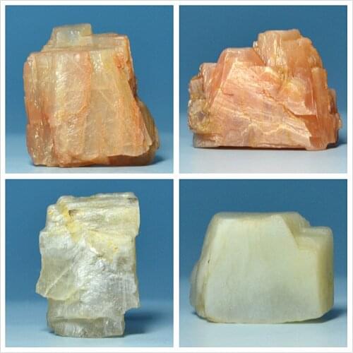 3-4cm rare natural Moonstone pendant diy specimen original stone mineral crystal specimens Kistler teaching