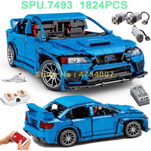 705990 1824pcs Technology Remote Control Rc Racing Car Sportscar Building Blocks Toy