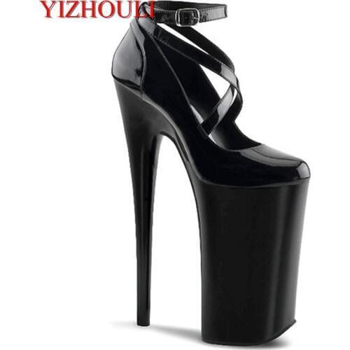 8 inches, European and American stiletto heels, club pole dancing show sexy stiletto heels 20 cm high heel heel