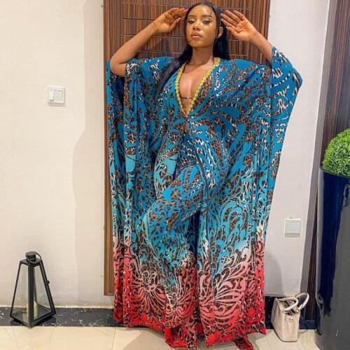 African Clothes For Women 2 Piece Set Robe Long Tops And Pant Suits Fashion Leopard Print Streetwear African Dress Clothing Sets