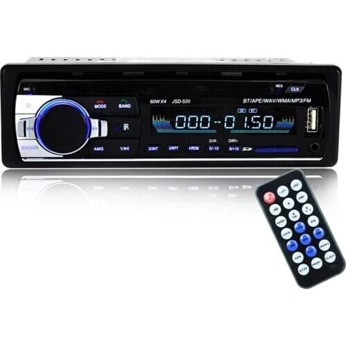 Car bluetooth mp3 player FM card player hands-free radio jsd520
