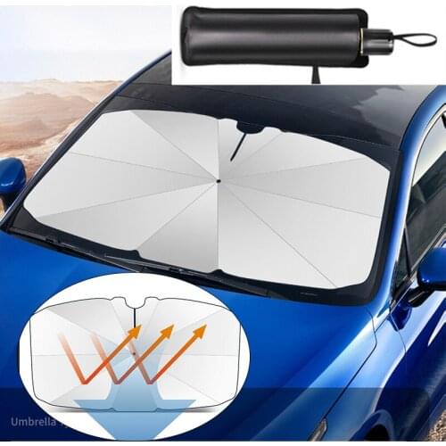 Car Sun Shade Protector Parasol Auto Front Sunshade Window Covers Interior Windshield Cover Protection Windscreen Accessories