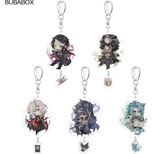 Identity V Keychain Naib Subedar Emma Woods Patti Chardwell Joseph Desaulniers Cute Fun Cartoon Acrylic Key Ring