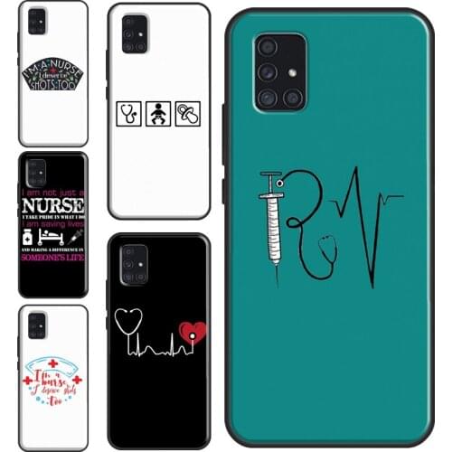 Stethoscope Heart Medical Nurse Case For Samsung A21S A20e A11 A31 A41 A51 A71 A10 A20S A30S A40 A50 A70 A12 A32 A52 A72