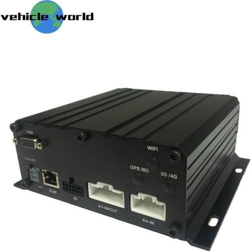 H.264 6Channels School Bus Vehicle Car Taxi Trailer Truck 2.0MP AHD 1080P HDD SD Card Mobile DVR