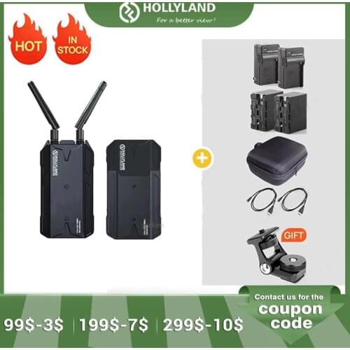 NEW HOLLYLAND Mars 300 PRO Dual 300FT wireless video Transmission Systerm HD 1080P 5G Video Transmitter Receiver for DSLR