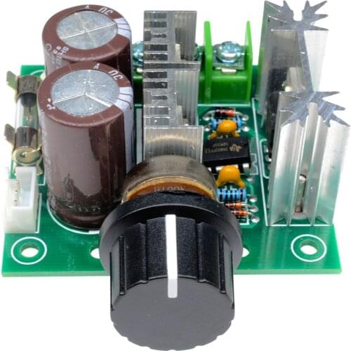 DC Motor Speed Controller DC 12-40V 10A Adjustable PWM DC Motor Speed Controller Module 400W Adjustable Speed Regulator