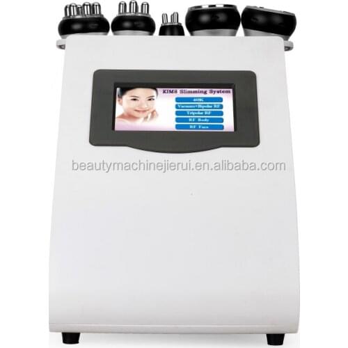 Bestselling 5 in 1 ultrasound 40k cavitation vacuum rf body slimming machine with CE certification