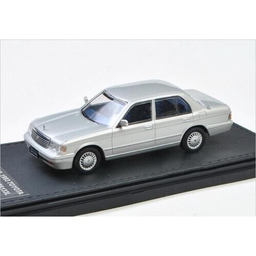 STC 1/43 Scale Toyota Crown JZS133 L 1993 Silver Diecast Model Car Toy Collection