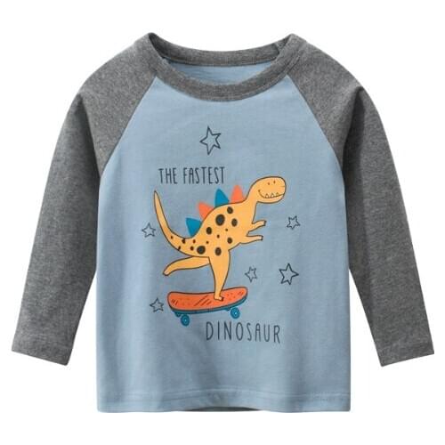 2020 New Style Autumn Childrens Clothing Childrens Long Sleeve T-shirt Baby clothes bottoming shirt
