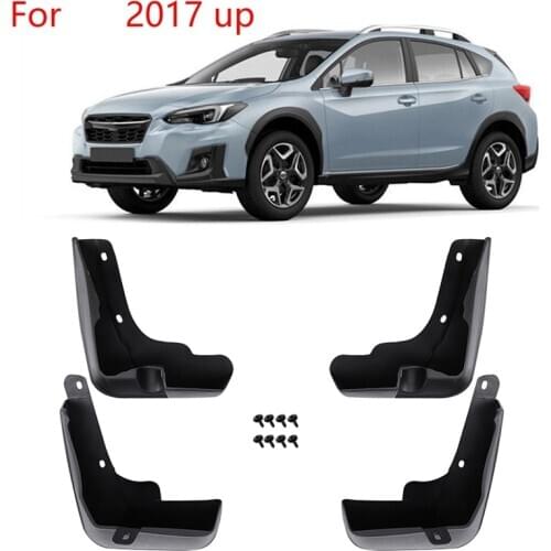 NEW-Splash Guards for Subaru XV 2018-2019 4Pcs Front Rear Mud Flaps Mudguards Fender Car Accessories