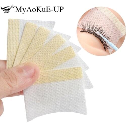 Disposable Under Eye Pads Paper Eyelash Extension Patch Grafting Eyelashes Non-woven fabric Eye Tips Sticker Wrap Makeup Tools