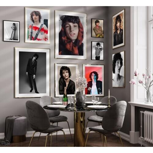 Finn Wolfhard Poster Wall Art Canvas Painting Modern Picture Hd Print Figure Modular Singer Poster For Boy Room Home Decoration