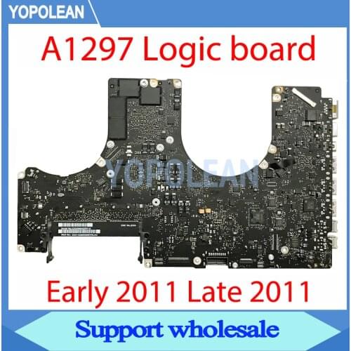 Tested Original A1297 Motherboard i7 2.4Ghz 2.3GHz 2.2GHz for Macbook Pro 17" Logic Board 820-2914-A/820-2914-B 2011years