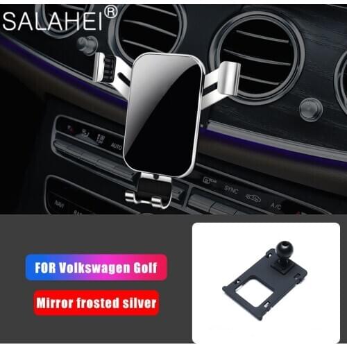 Adjustable Car Phone Holder For VW Volkswagen Golf 7 MK7 2014-2018 Car Air Vent Mount Mobile Phone Cradle Smartphone Stand