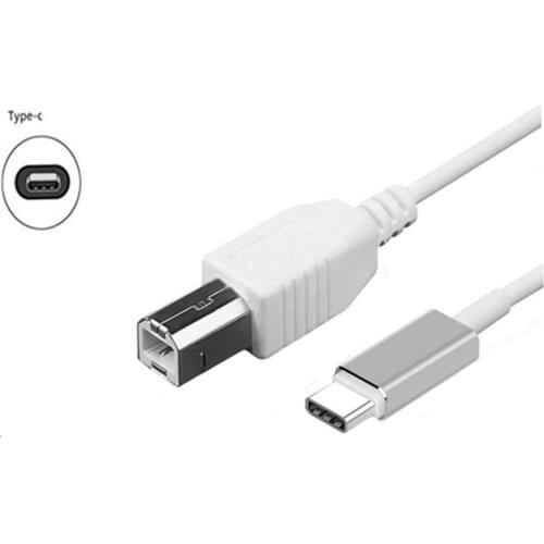 USB-C USB 3,1 type C male connector to USB 2,0 B male type data Cable for mobile phone, printer and hard drive