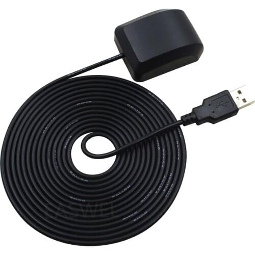 USB GPS Magnetic Attraction Receiver Antenna For Car Laptop Phone