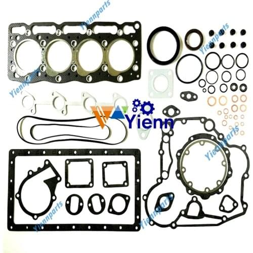 V1205 Overhaul Full Gasket Ser With Head Gasket For Kubota KSR250ADX Tractor V1205-B Diesel Engine Repair Parts