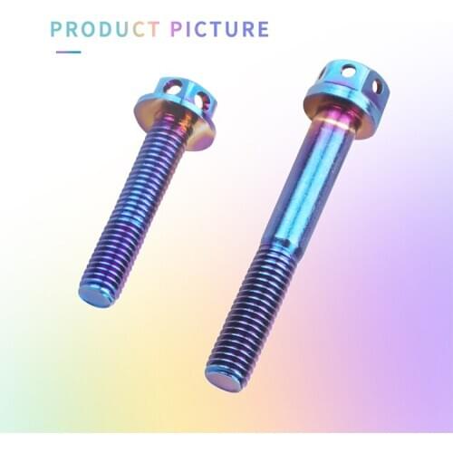 M8 Motorcycle Magic Screws Nut 304 Stainless Steel Bolt Outside Hex Head Cap Bolts Hexagon Brake disc screw