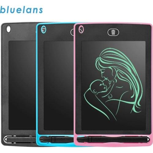 LCD Writing Tablet 6.5 Inches Digital Graphics Drawing Board Doodle Pad with Stylus Pen Quick Reading Signature Pad for Kids