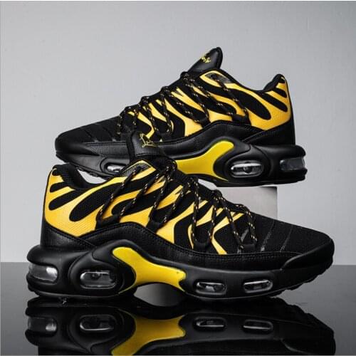 2021 Air Cushion Men Comfortables Breathable Non-leather Casual Lightweight Running Gym Shoes Sneakers Jogging Basket Blanche