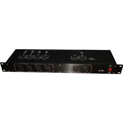 Stage lighting 4-way amplifier DMX512 amplifier performance wedding lighting controller signal distributor