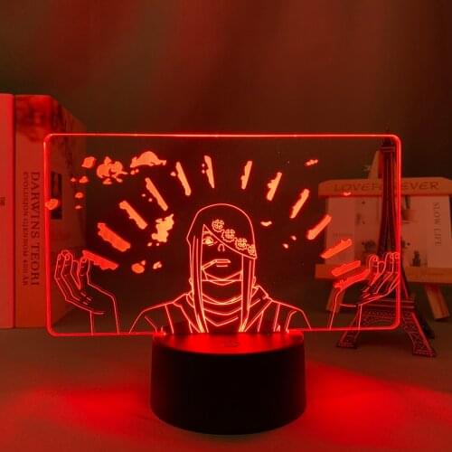Anime Led Light Fire Force for Bedroom Decoration Nightlight Birthday Gift Room Decor Table 3d Lamp Fire Force