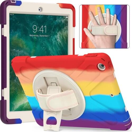 Case For iPad 5th 6th Generation Case for Apple iPad 9.7 2017 2018 A1822 A1823 A1893 colorful Cover Shockproof For iPad 5 6 Capa