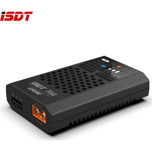 ISDT PD60 60W 6A Type-C Input Battery Balance FPV Charger for 1-4S Lipo Battery FPV Racing Drone RC Quadcopter Parts