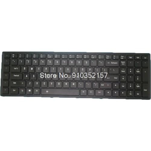 Laptop Keyboard For For Gigabyte For AORUS X5 MD SKB1603-US 2Z703-USX53-G33S English US With Black Frame 4 screw columns