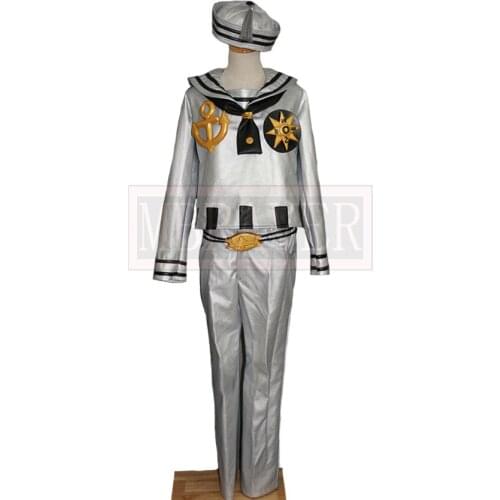 JoJos Bizarre Adventure Phantom Blood Higashikata Josuke Costume Hallowmas Party Cosplay Costume Custom Made Any Size