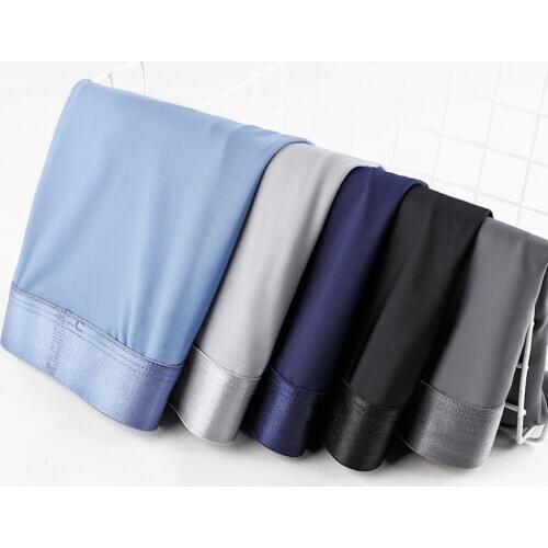 Regenerated Fiber 90% Bamboo Boxershorts Men Underwear Ultra-soft Breathable Mens Seamless Ice Silk Boxer Homme Spandex Brand