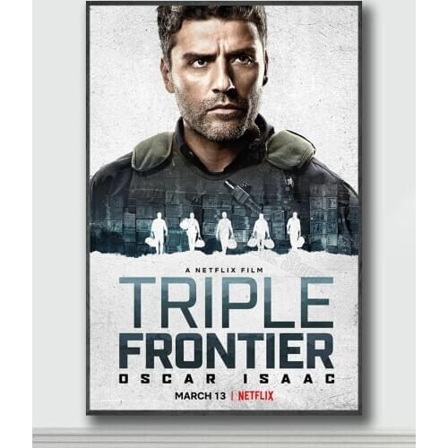 NJ102 Triple Frontier Movie 7 Silk Posters and Prints wall art Art Poster Home Decor