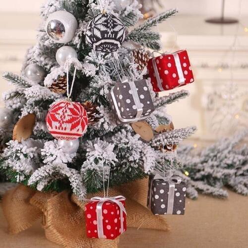 Merry Christmas Tree Hanging Ornaments Pendant Christmas Decorations for Home 2020 Navidad Noel Xmas Gifts Happy New Year 2021