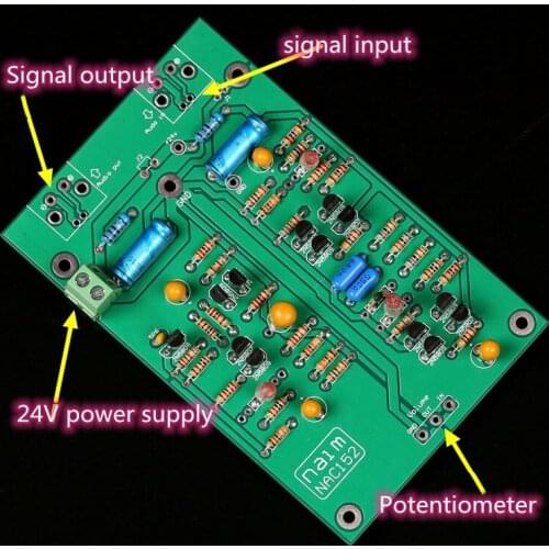 Latest arrival 2PCS (2 Channel) NAC152 Preamp finished board base on NAIM NAC152XS Preamplifier/2N5087 / 2N5089