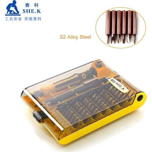 Precision 45 In 1 Screwdriver Mini Magnetic Screwdriver Hand Tools Kit Mobile Phone Disassemble Tool Maintenance Screwdriver Set