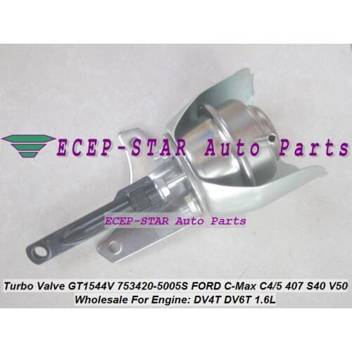 Turbo wastegate Actuator GT1544V 753420-5005S 753420 For FORD For CITROEN C2 C3 C4 C5 For Peugeot 307 407 DV4T DV6TED4 1.6L Hdi