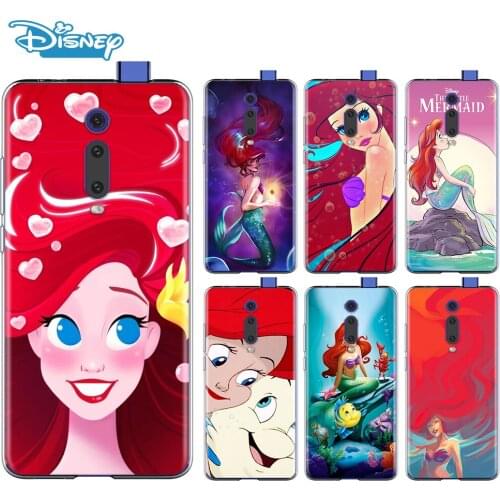 The Little Mermaid For Xiaomi Redmi 9I 9T 9A 9C 9 Prime 8A 8 7A 7 6A 6 5 5A 4X PRO Plus Transparent Soft Phone Case