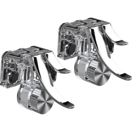 R11S Transparent Button Gamepad Mobile Controller Smartphone Game Button Suitable for PUBG Mobile Games