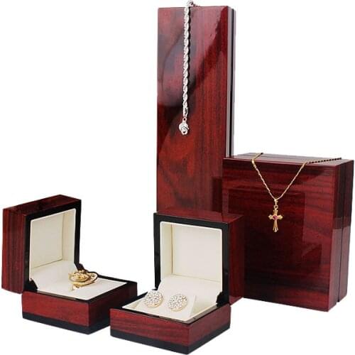 Luxury Ring Earring Display Box Storage Organizer Holder Portable Jewelry Gift Packaging Boxs for Travel Wedding