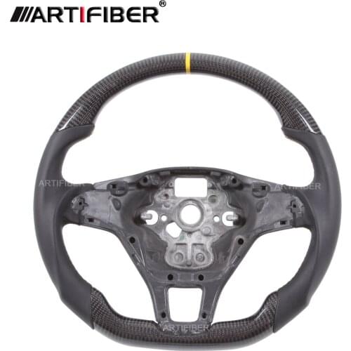 Carbon Fiber Steering Wheel for VW Golf Scirocco Polo Jetta Tiguan Passat Touran Arteon