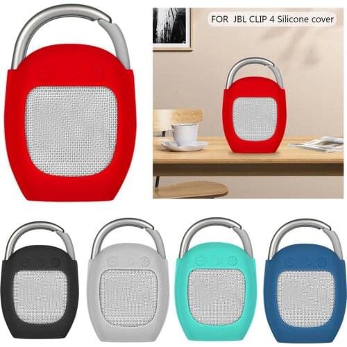 Silicone Anti-Scratch Protective Cover Case For JBL CLIP 4 Bluetooth Speaker Skin Protector Sleeve Practical Speaker Holder