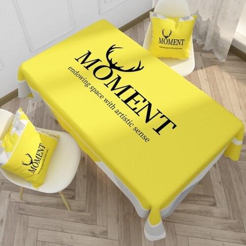 2021 INS Tablecloth rectangular stain Table Cloth oilcloth Party dining Table cover For home and kitchen 0030