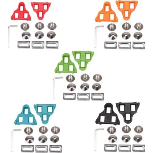 Bicycle Self-locking Pedal Cleats Set for SM-SH11 SPD-SL Road Bike Cycling Pedal U2JB