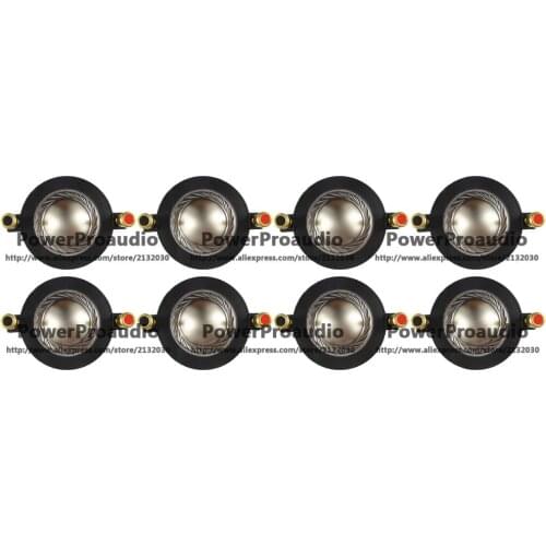 8pcs Harbinger ASP12 ASP15 Aftermarket Tweeter Diaphragm - Fits Many
