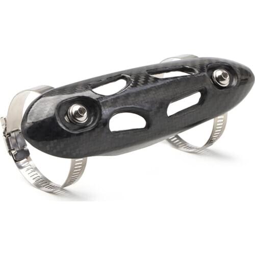 Tail Tube Exhaust Muffler Slip On Pipe Heat Shield Guard Cover Anti-scalding Motorcycle Motorbike Universal Protect Accessories